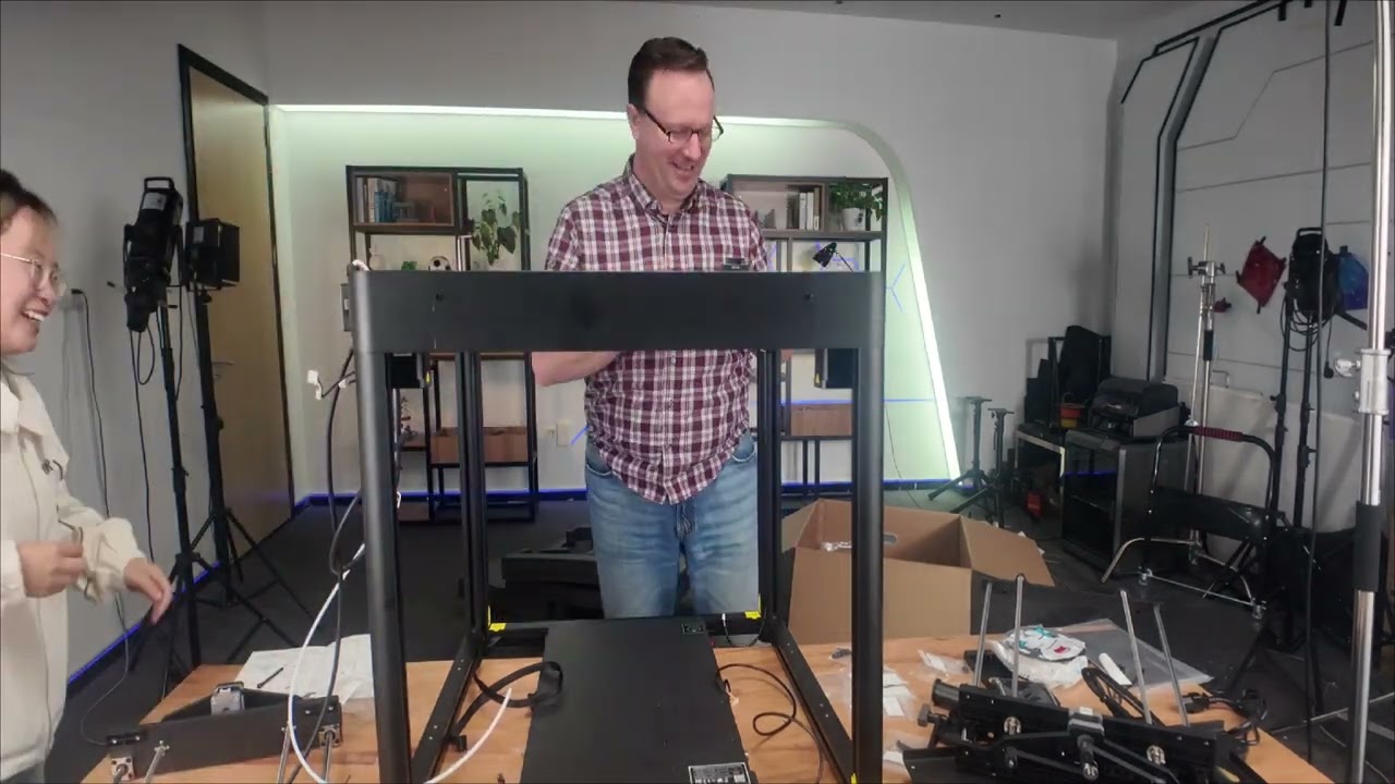 Распакуйте и соберите Ender 5 Max — новый принтер от @Creality3D. Дождитесь конца, чтобы увидеть ...
