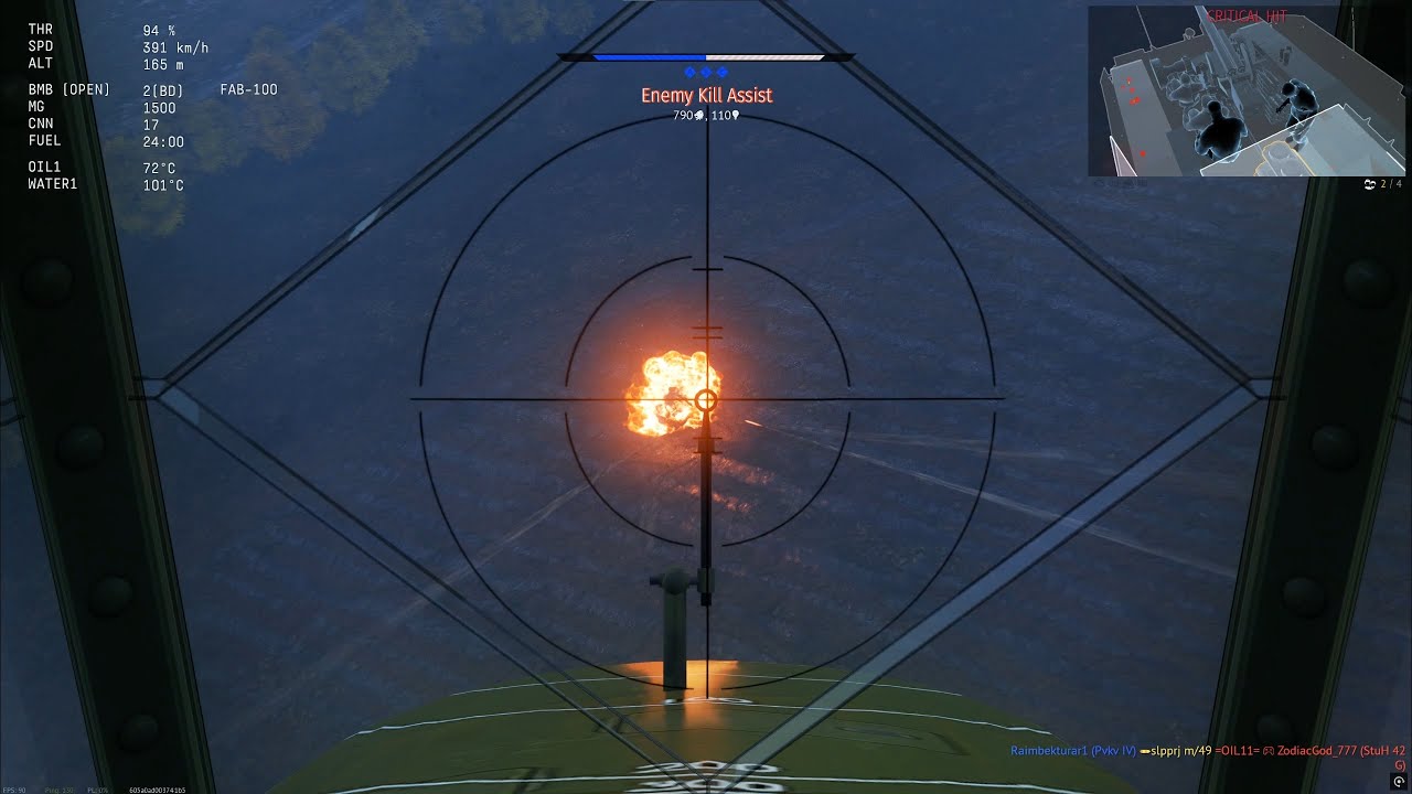 War Thunder Ground Sim Battles - Ил-2 1942 Heavy Rain