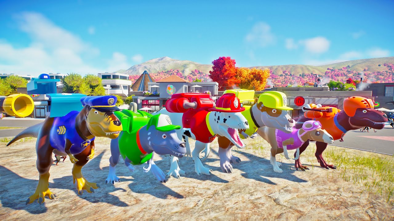 JWE2 Mod Dinosaur Patrol Heroes Battle, Adventure and Rampage in Jurassic World.