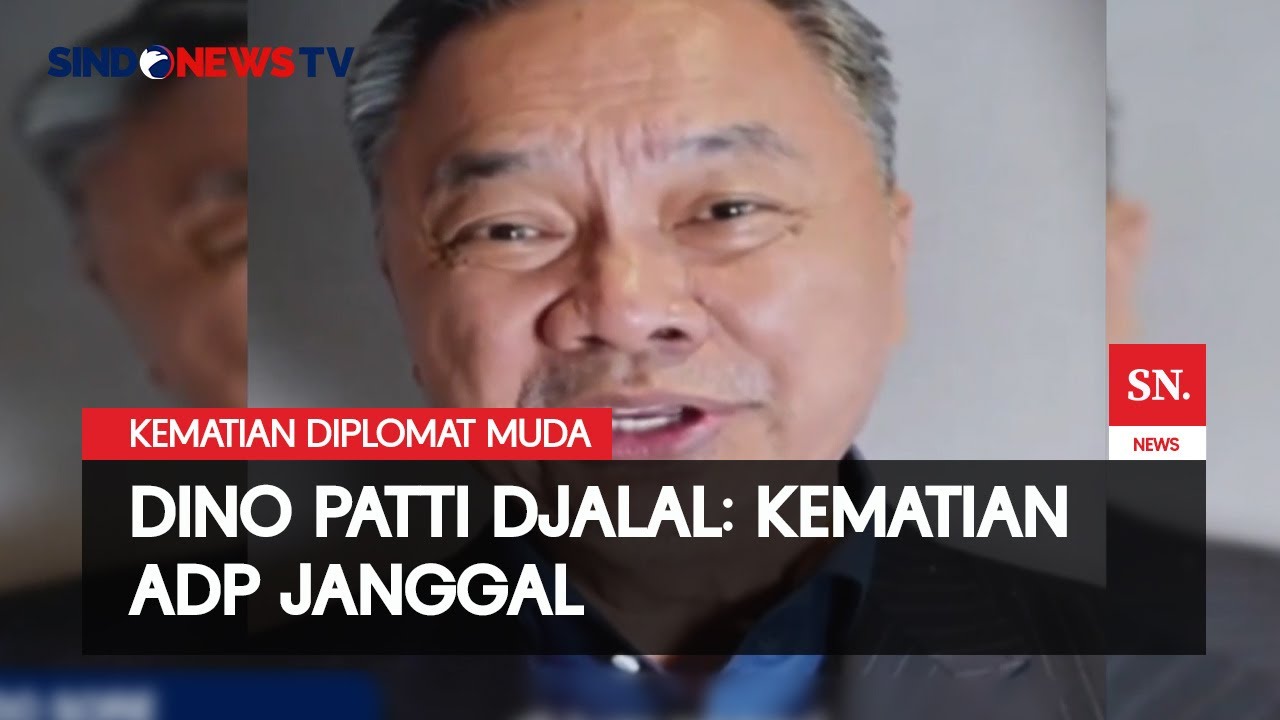 Dino Patti Djalal: Kematian Diplomat Muda ADP Janggal | Sindo Sore | 09/08