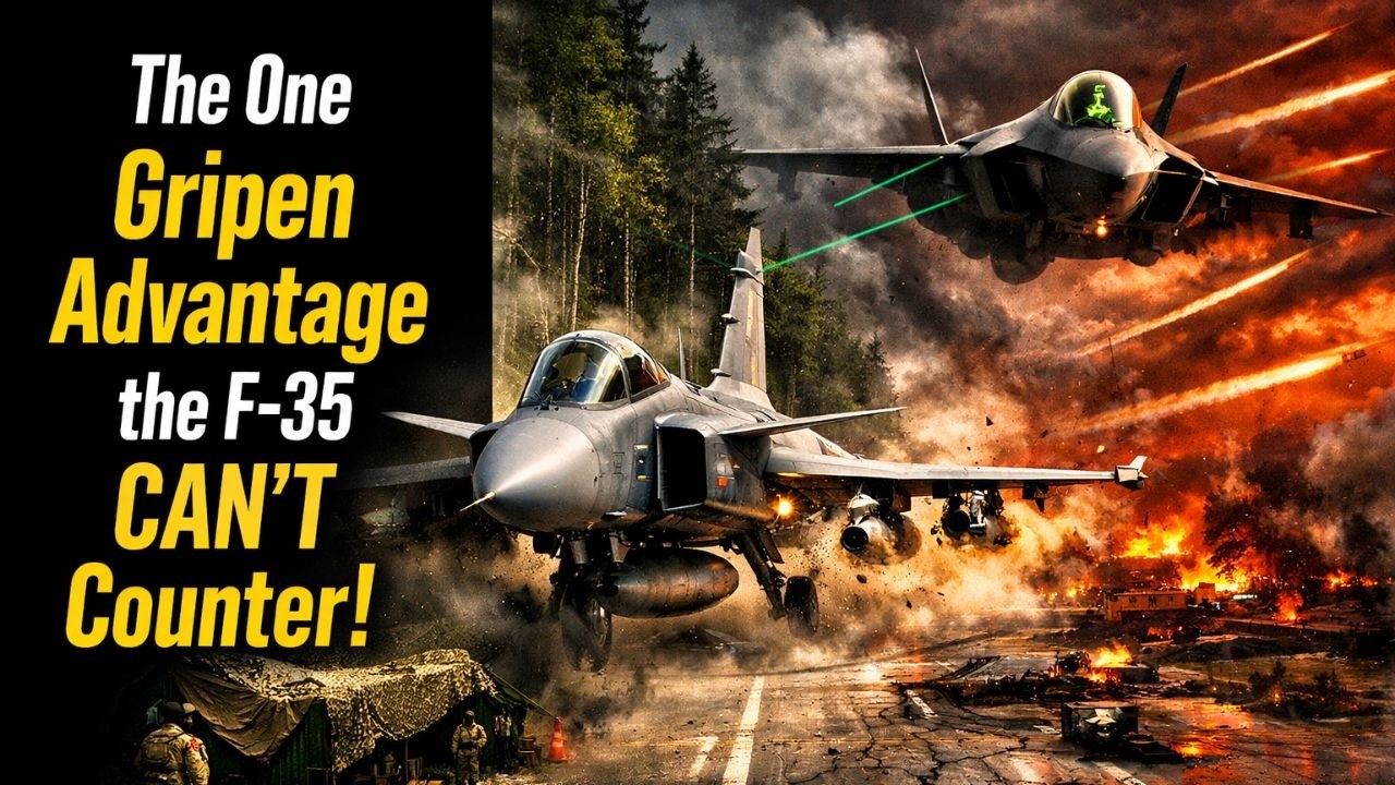 The one Gripen Advantage F-35 cant counter