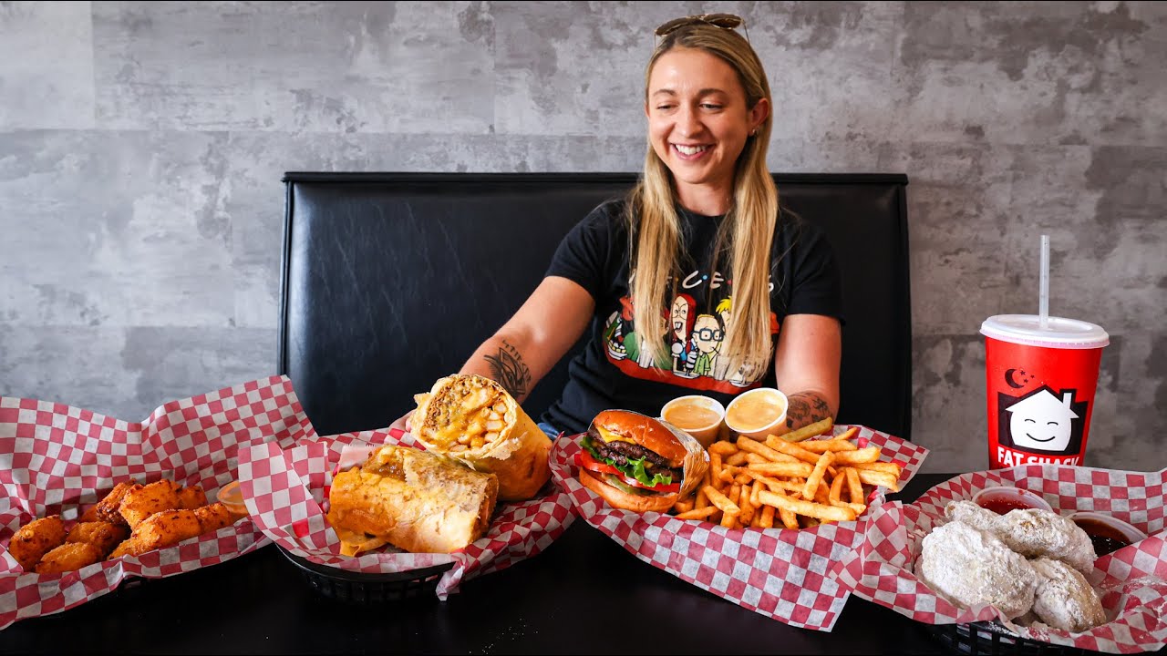 15 Minutes To Finish 5,000 Calories | The Fat Shack 5k Challenge!