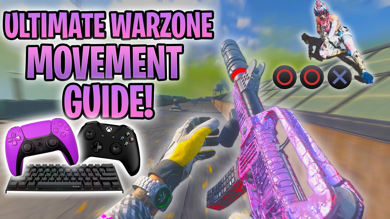 ULTIMATE WARZONE MOVEMENT GUIDE TO HELP YOU MOVE LIKE A PRO | Warzone Movement Tips(PS4/PS5/Xbox/PC)