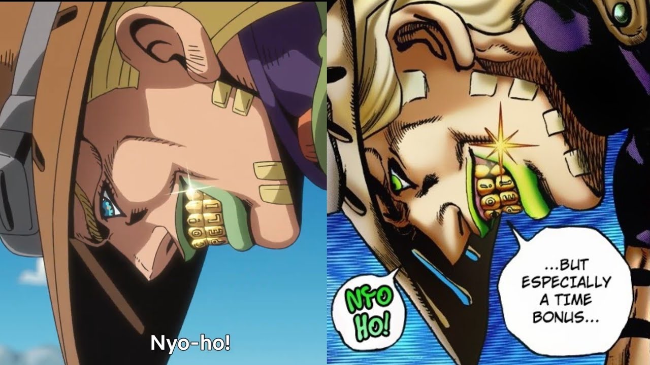 STEEL BALL RUN - Trailer Vs Manga