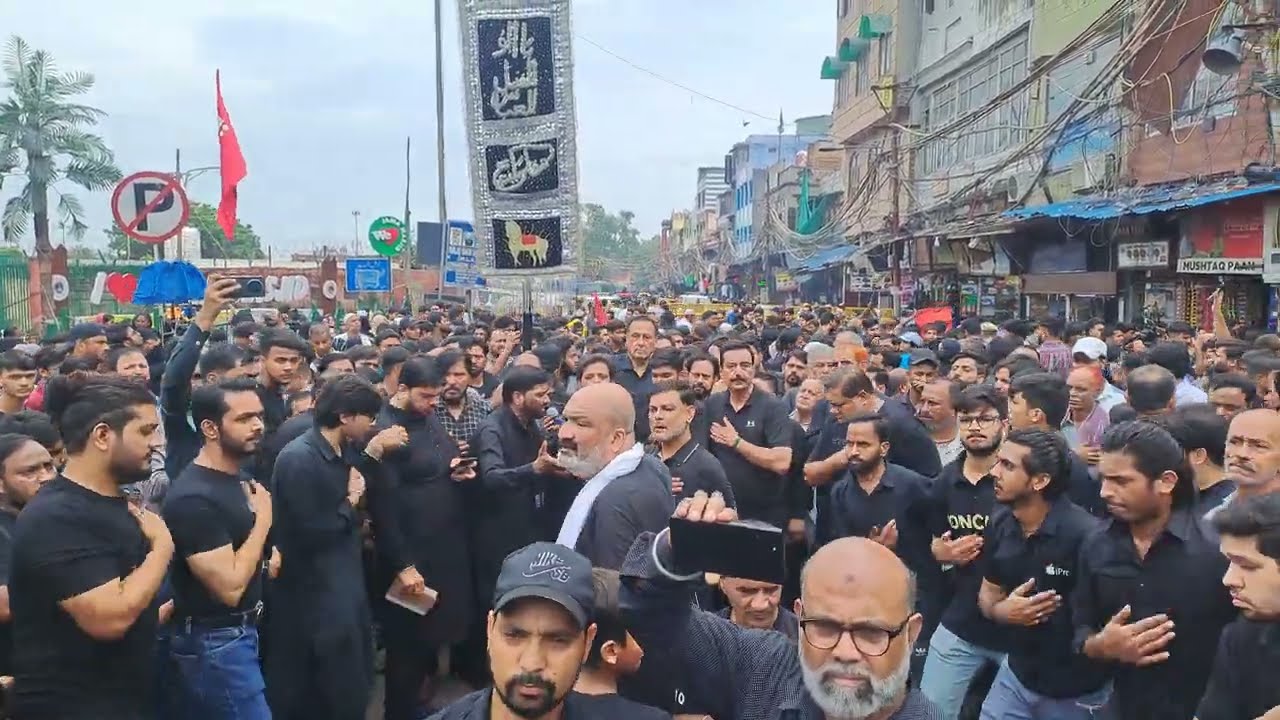 Suno Aye Maa'n Noha | Noha Ali Naqi Shikarpuri | Kala Taziya Delhi 2024 #taziya #noha #alinaqi #ali