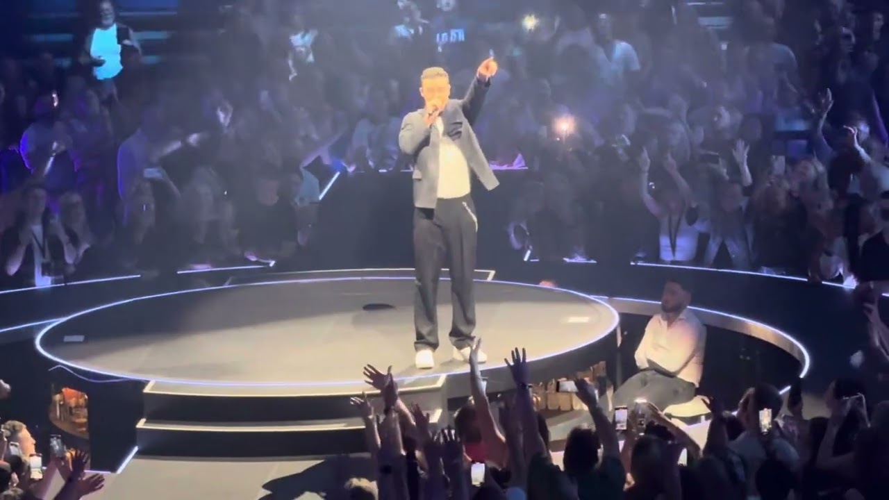 Last song of the night Justin Timberlake Mirrors in Birmingham 7/8/24