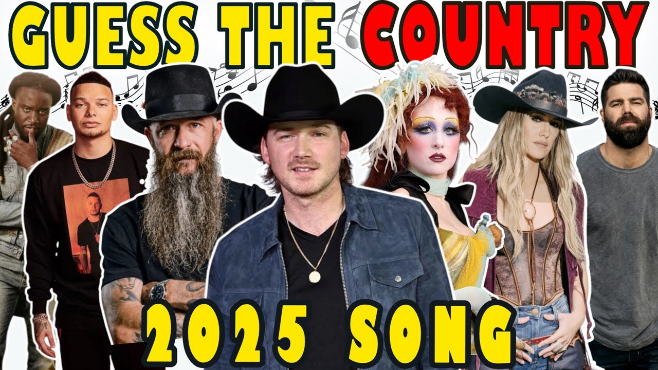Guess the Song - Country Songs 2025 Edition | Music Quiz