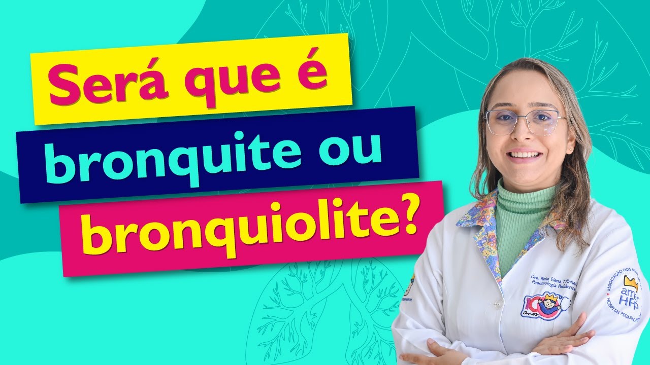 Bronquite vs. Bronquiolite: sinais, sintomas e cuidados para crian&ccedil;as e adolescentes