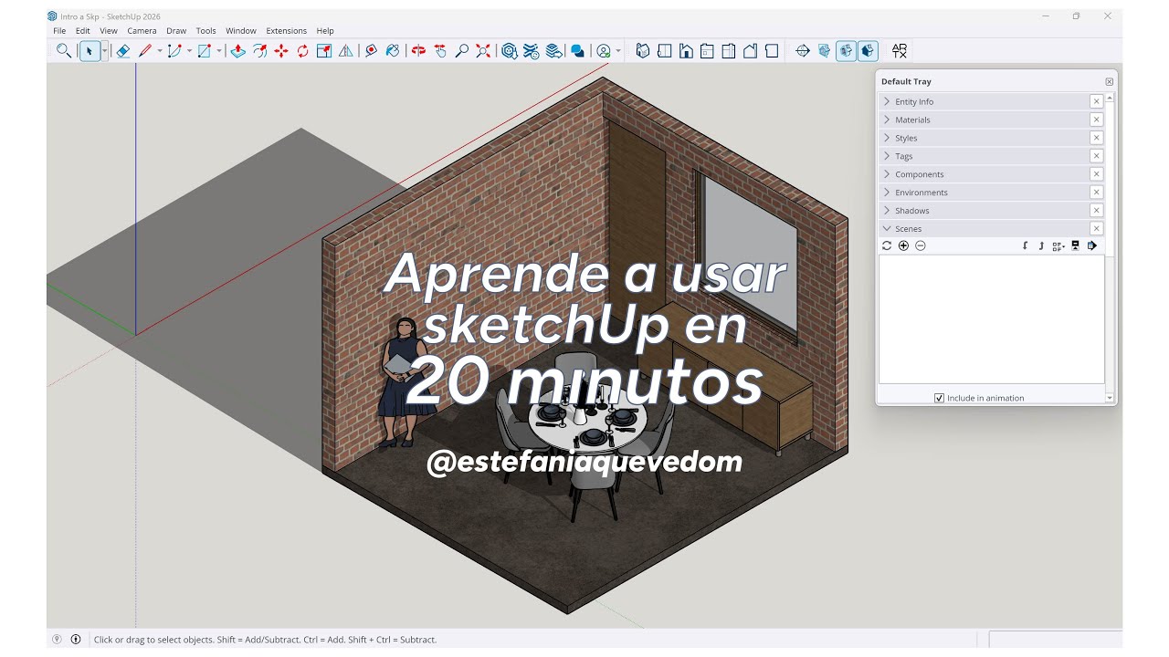 Aprende a usar SketchUp en 20 MINUTOS