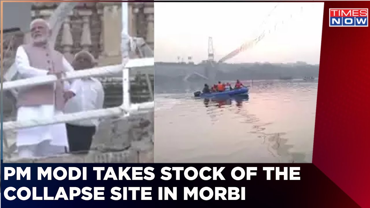 Outrage Over Morbi Murderers, PM Modi Takes Stock Of the Collapse Site | Many Unanswered Questions