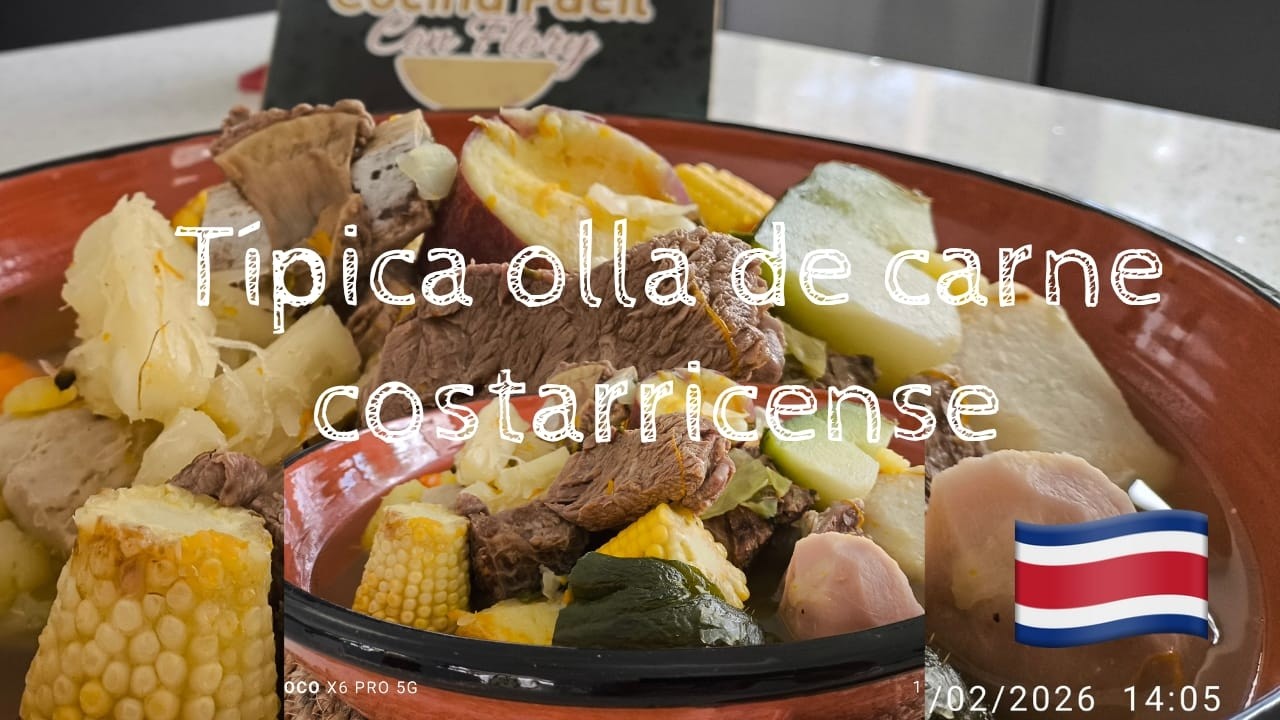 OLLA DE CARNE, tradicional plato costarricense, nutritivo, facil, economico y sabroso