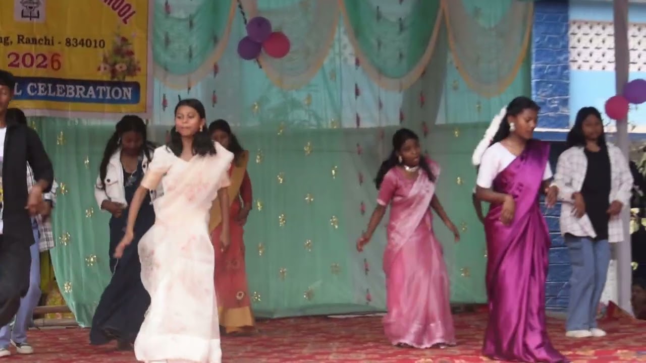 Hoth me lali//nagpuri dance//st. Joseph's girl High school Samlong 