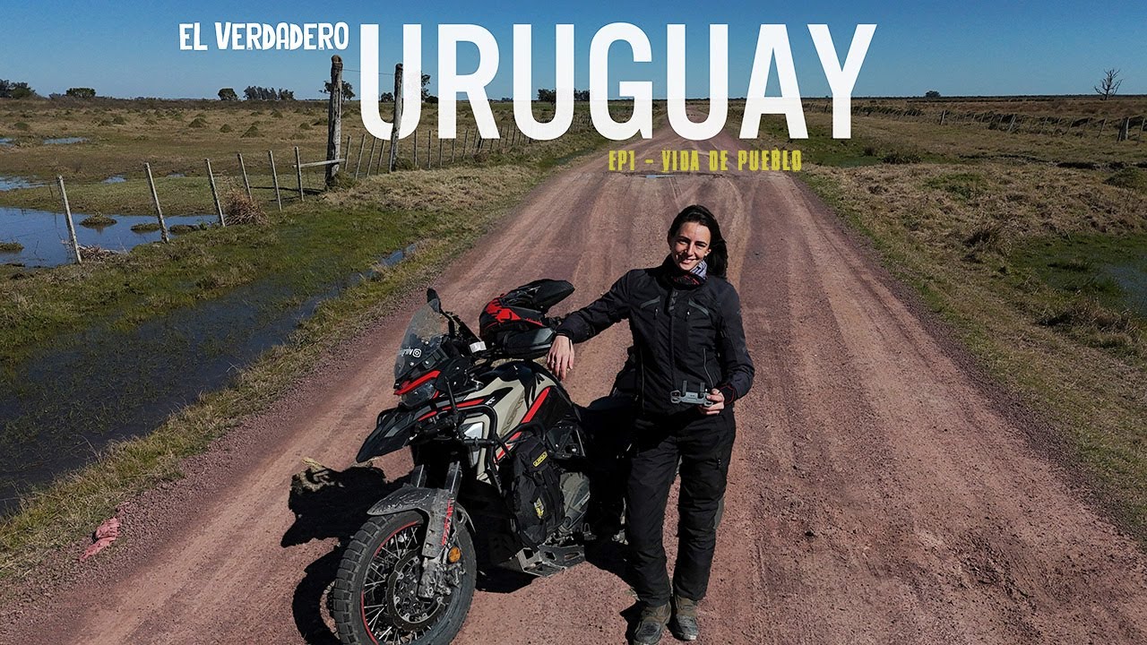 Un NI&Ntilde;O Uruguayo me ALEGR&Oacute; la VIDA - Se me CAE la MOTO (+ 300kg) - Por el interior de Uruguay Ep 1