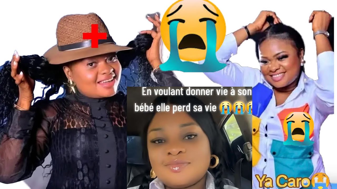 NOTRE COMÉDIENNE CAROLINE IKWA TIRE SA RÉVÉRENCE, BA CONGOLAIS BALOBI.