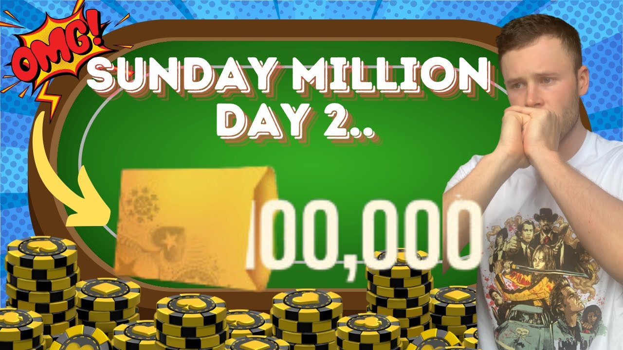 Я прошел во второй день Sunday Million, где разыгрывается ТАИНСТВЕННЫЙ ПРИЗ в размере 100 000 дол...
