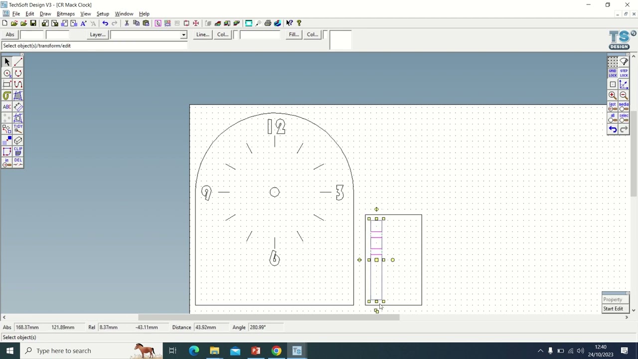 2D Design Clock Tutorial
