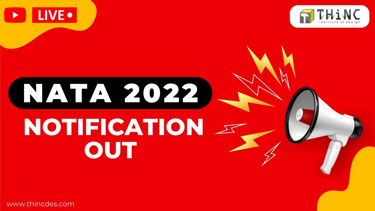 NATA 2022 EXAM DATES OUT | THREE EXAMS | APPLICATION FORM DATES | SYLLABUS | NEW EXAM PATTERN