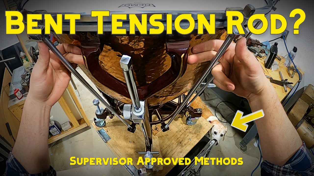 Fixing and Installing Bent Tension Rods - Beyond Basic Timpani Maintenance