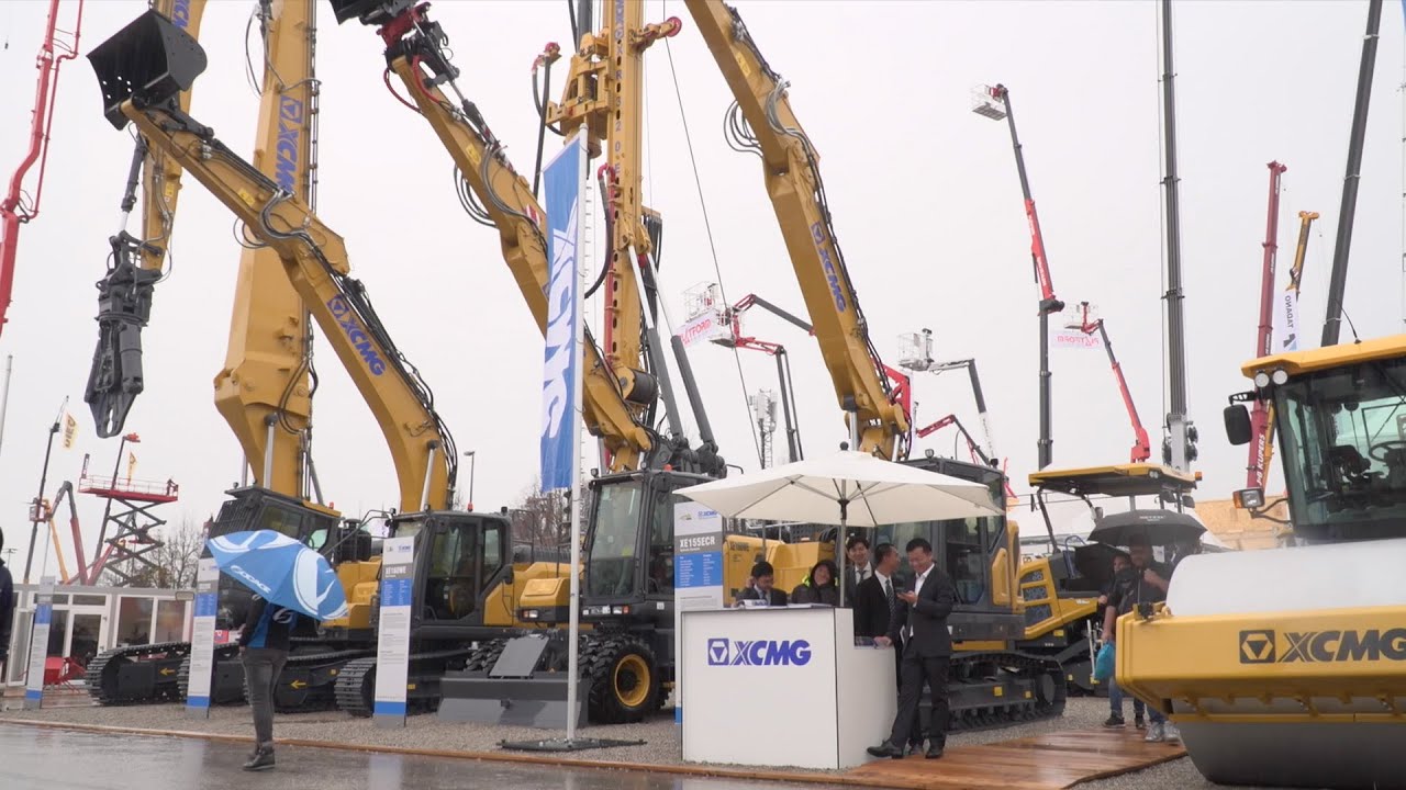 Giant machines dominate Munich at Bauma expo