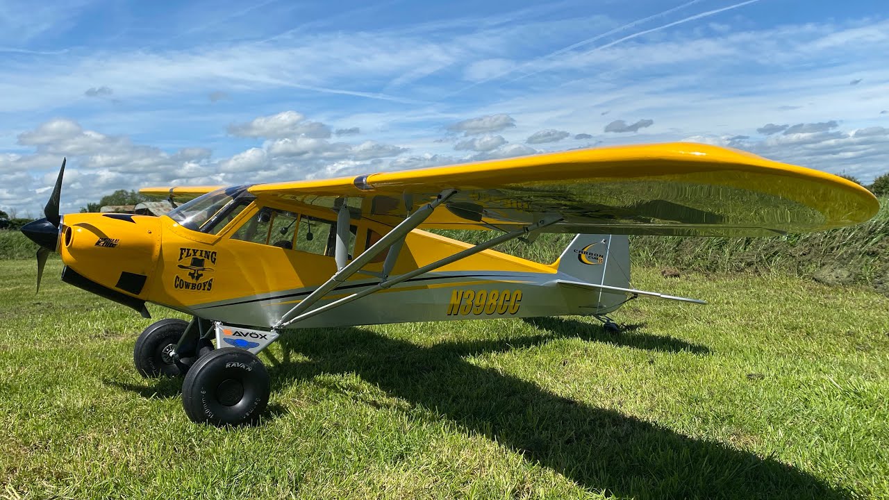 Carbon Cub Scale FPV Action