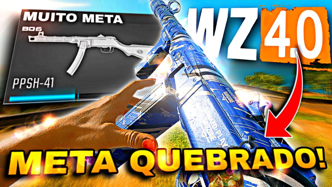 ESSA É A CLASSE DA MELHOR ARMA DO WARZONE! PPSH 41 MELHOR CLASSE WARZONE