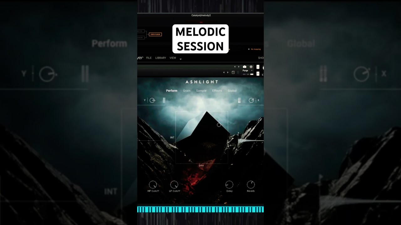 #melodic #ableton #session with @NativeInstruments #ashlight and #catalyst by @NoSoundAnomaly