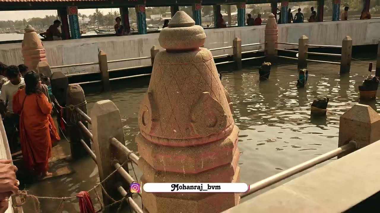 Devipattinam Navagraha Stone Mystery | கடலுக்கு உள்ளே கோயில் | நவபாஷாண நவக்கிரக கோயில் #mohanrajbvm