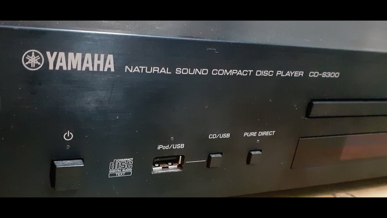 Yamaha CD S300 no abre el compartimiento de disco (the tray opener button broken)