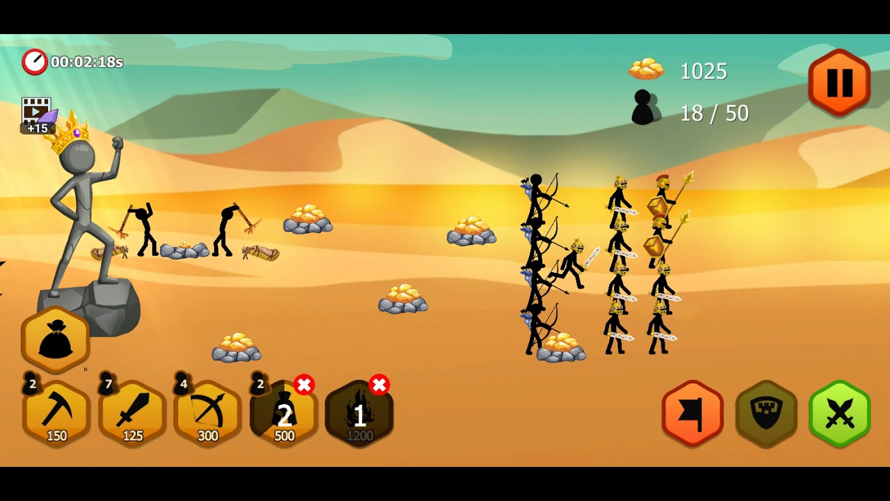 how to win level 20 in stickman battle 2020
