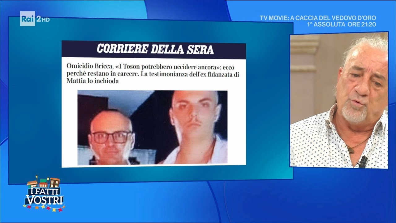 Omicidio Bricca   - I fatti vostri 21/09/2023