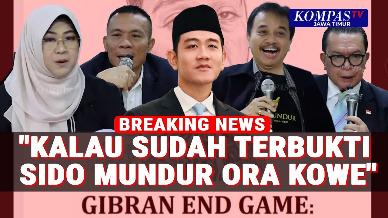 [FULL] Roy Suryo, Tifa, dan Rismon Sianipar Tagih Surat Penyetaraan Gibran Ke Kemendikdasmen