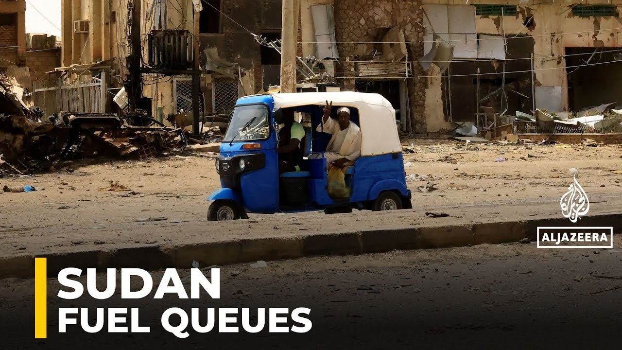 Fuel queues in Sudan stretch for days as prices soar amid US&ndash;Israel war on Iran
