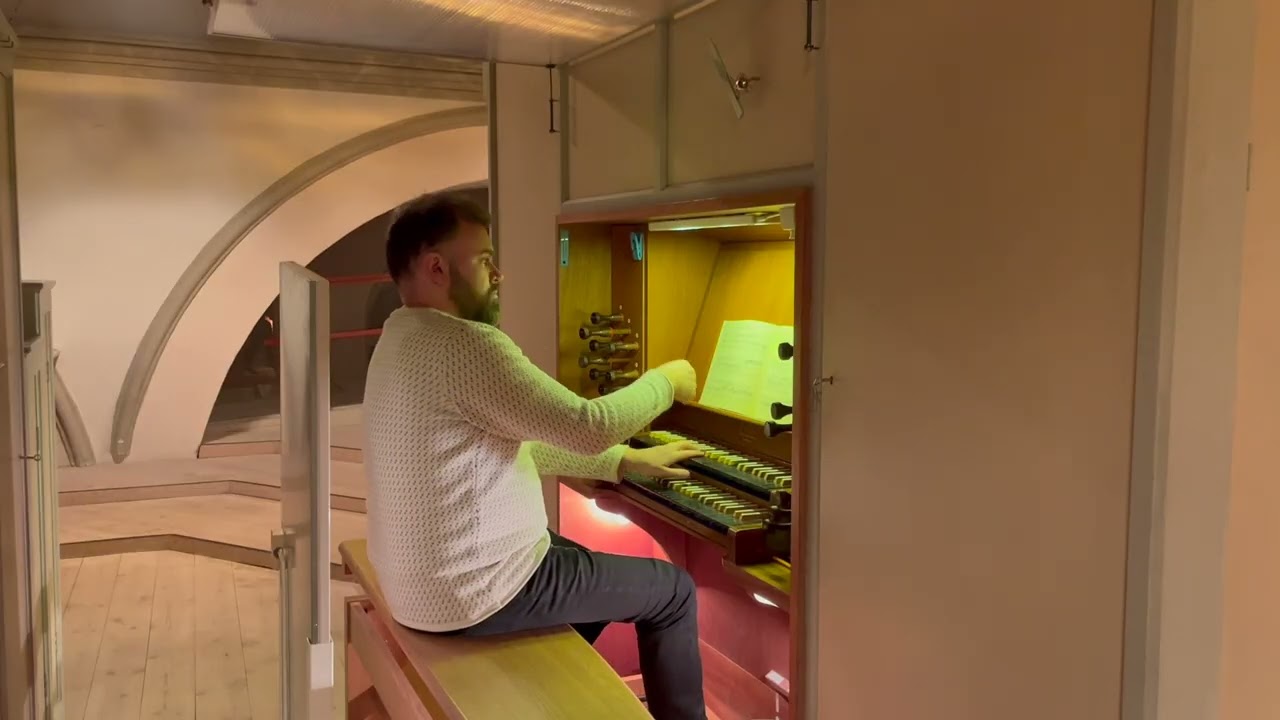 D. Buxtehude: Herr Christ, der einig Gottes Sohn BuxWV 191. Henrik Berg, organ.