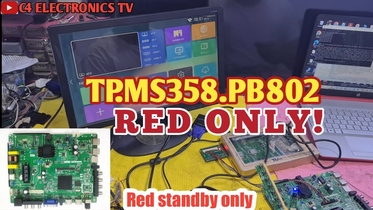 HOW TO BURN MBOOT TO TP.MS358.PB802 USING RT809H #how #howtorepair #smart