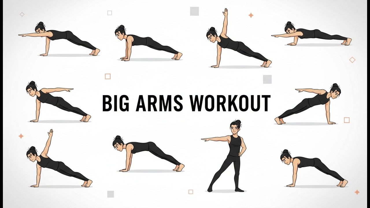 GET BIG ARMS FAST 💪 Powerful Yoga Workout
