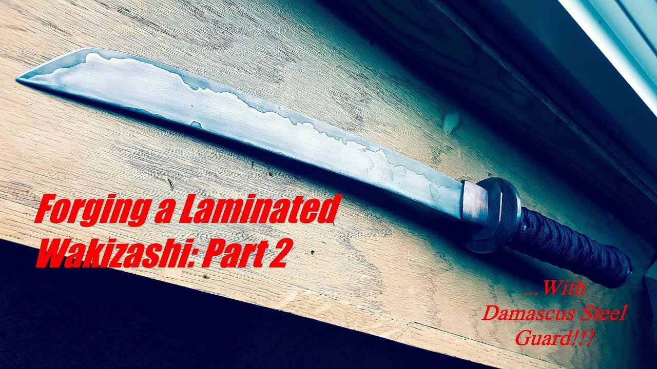Forging a laminated wakizashi blade Part 2