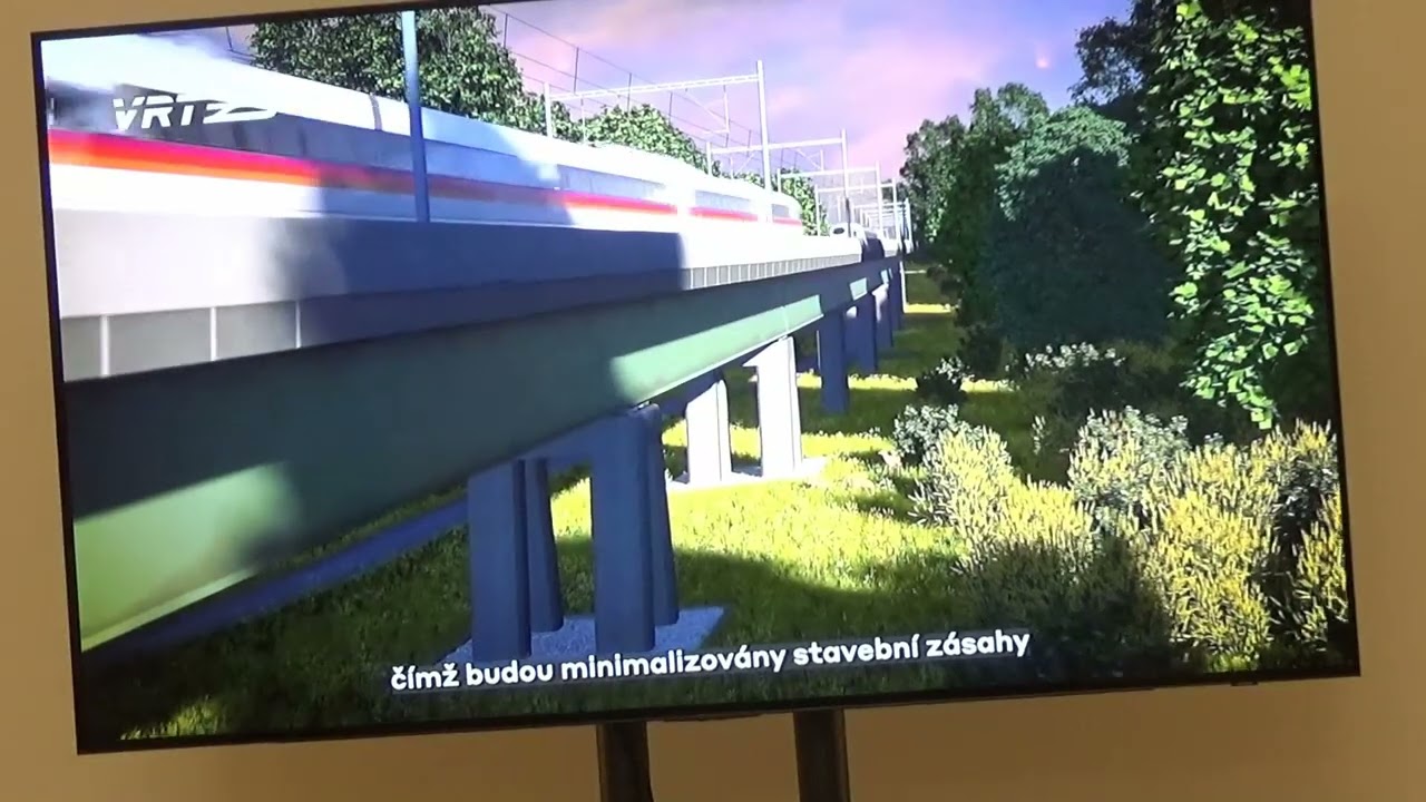 Výstava k budování vysokorychlostní železnice končí.