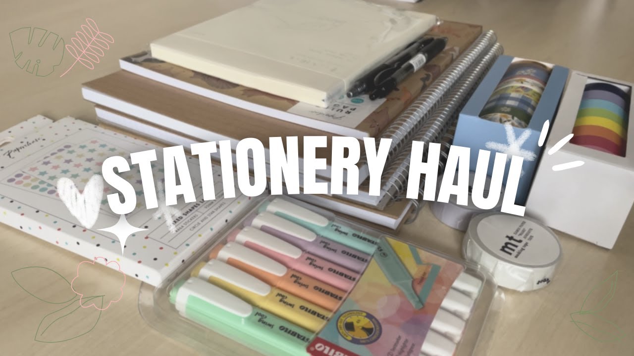 stationery haul 2023