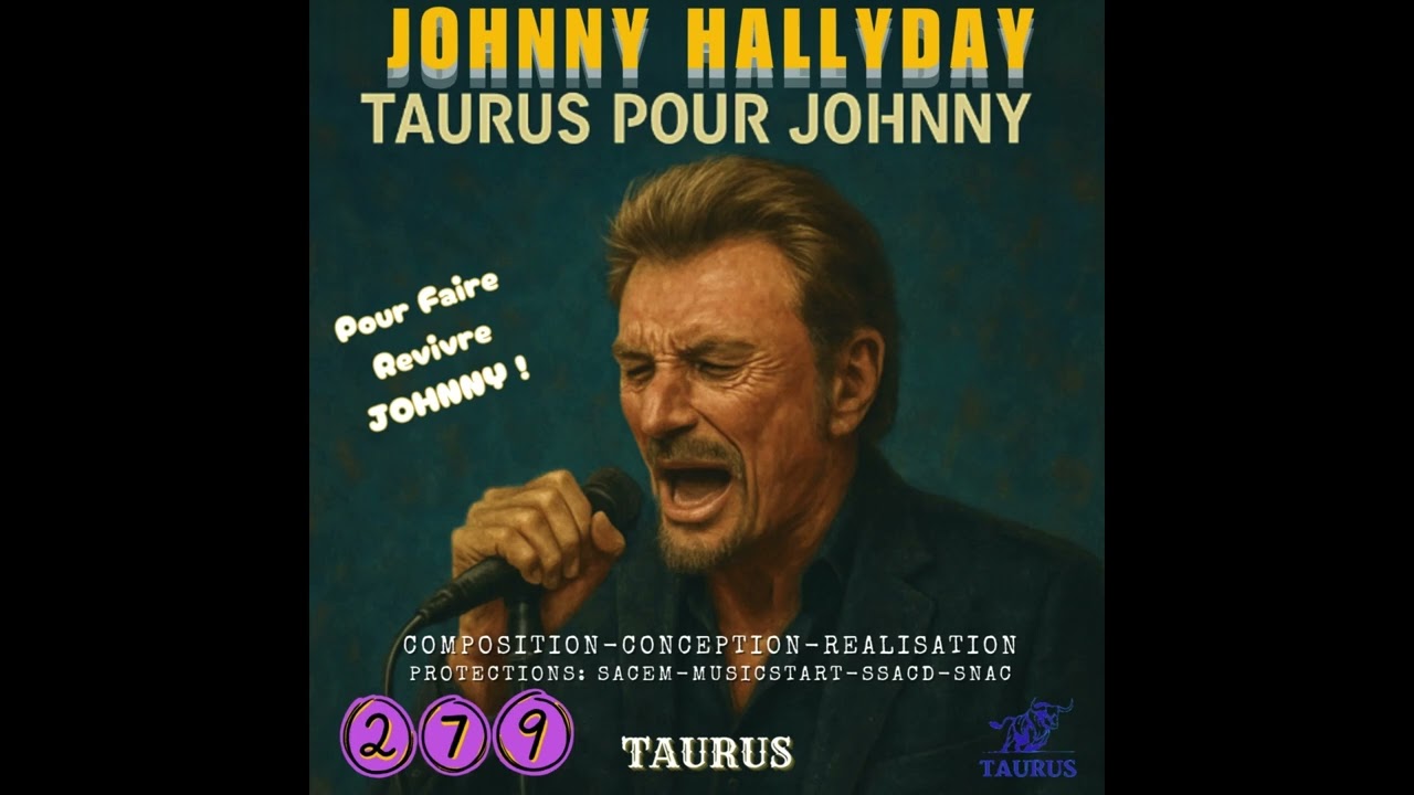 279 TAURUS POUR JOHNNY HALLYDAY