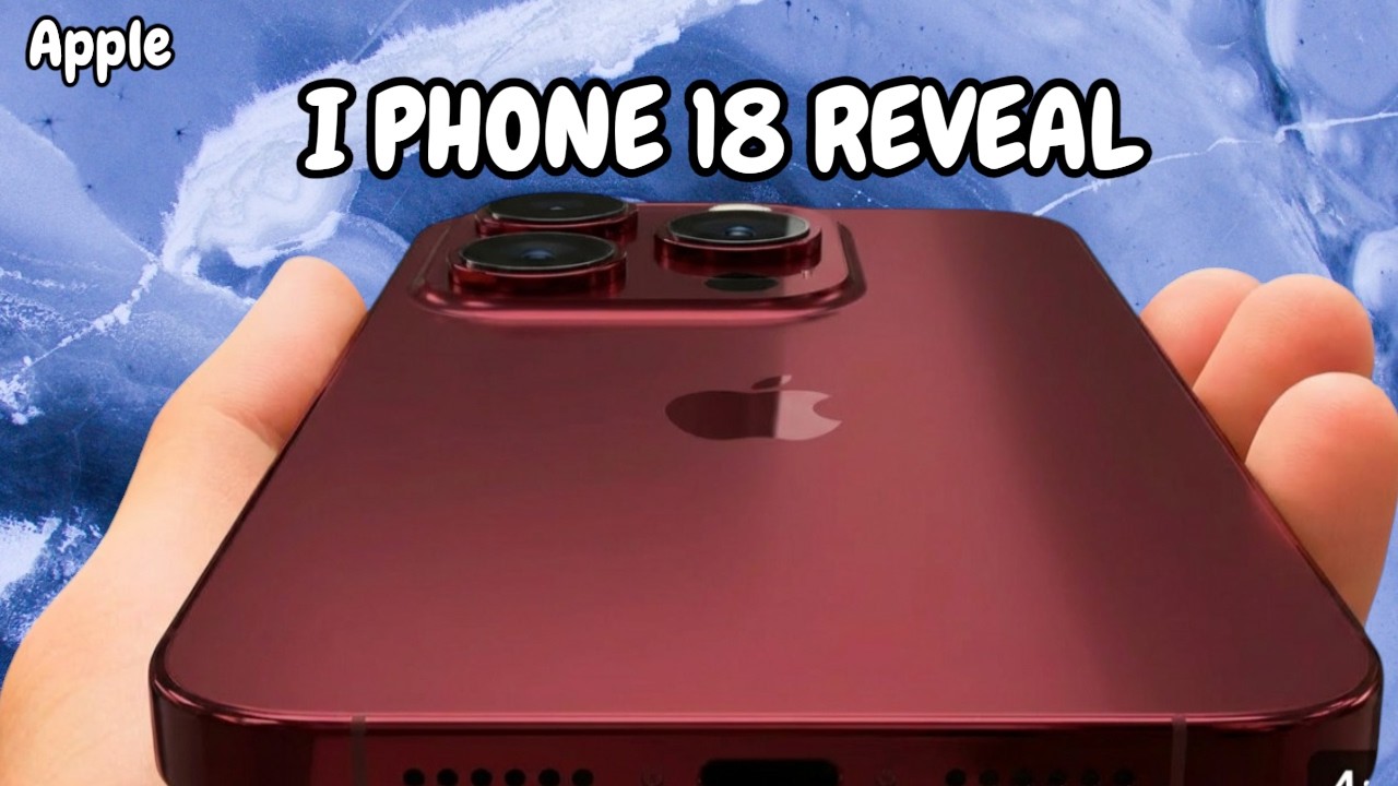 Утечки информации об iPhone 18 Pro: новые изменения в дизайне, камера и самое масштабное обновлен...