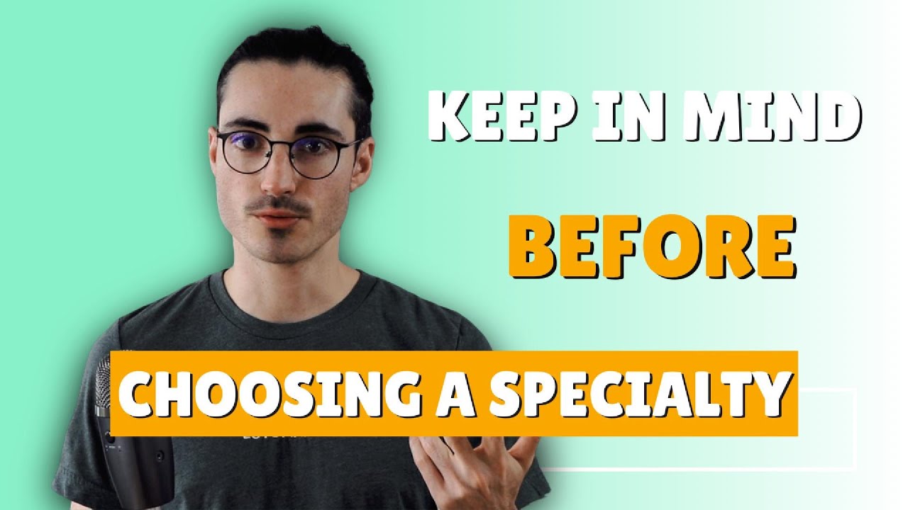 Watch this before choosing a specialty in Switzerland