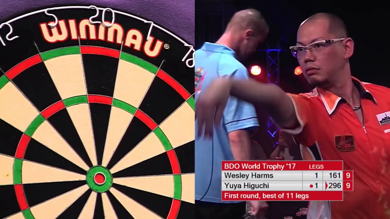 Darts World Trophy 2017 Round 1 Harms vs Higuchi