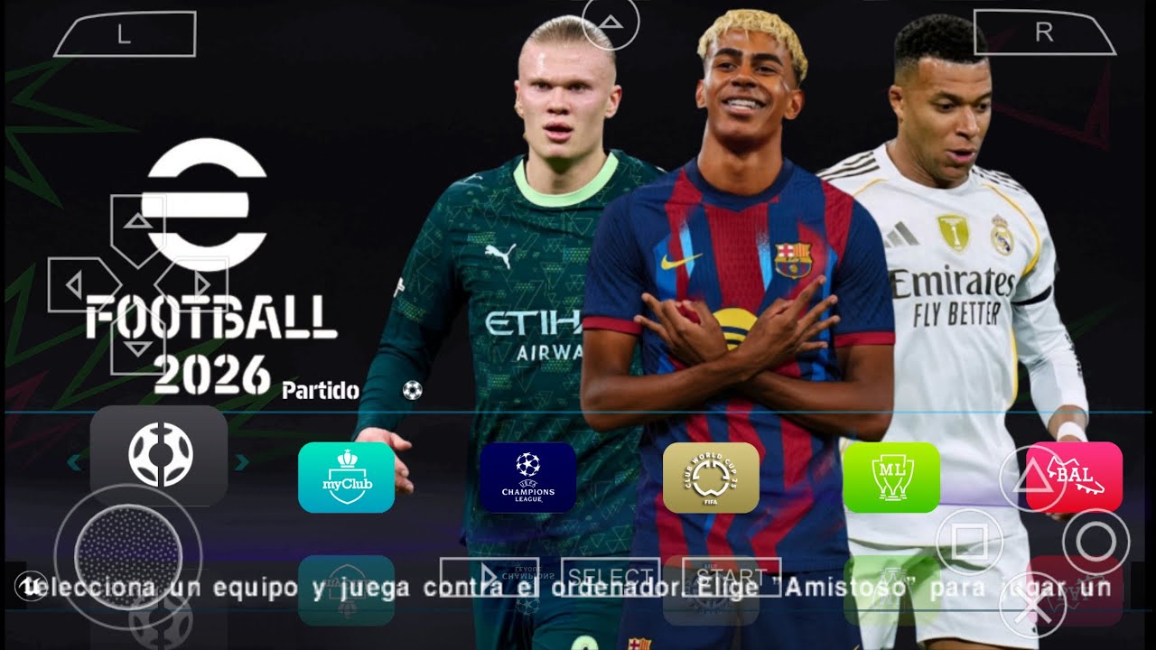 eFootball PES 2026 PPSSPP DOWNLOAD ORIGINAL ISO PES 26 PSP Full Update New Transfers & Kits 26 HD