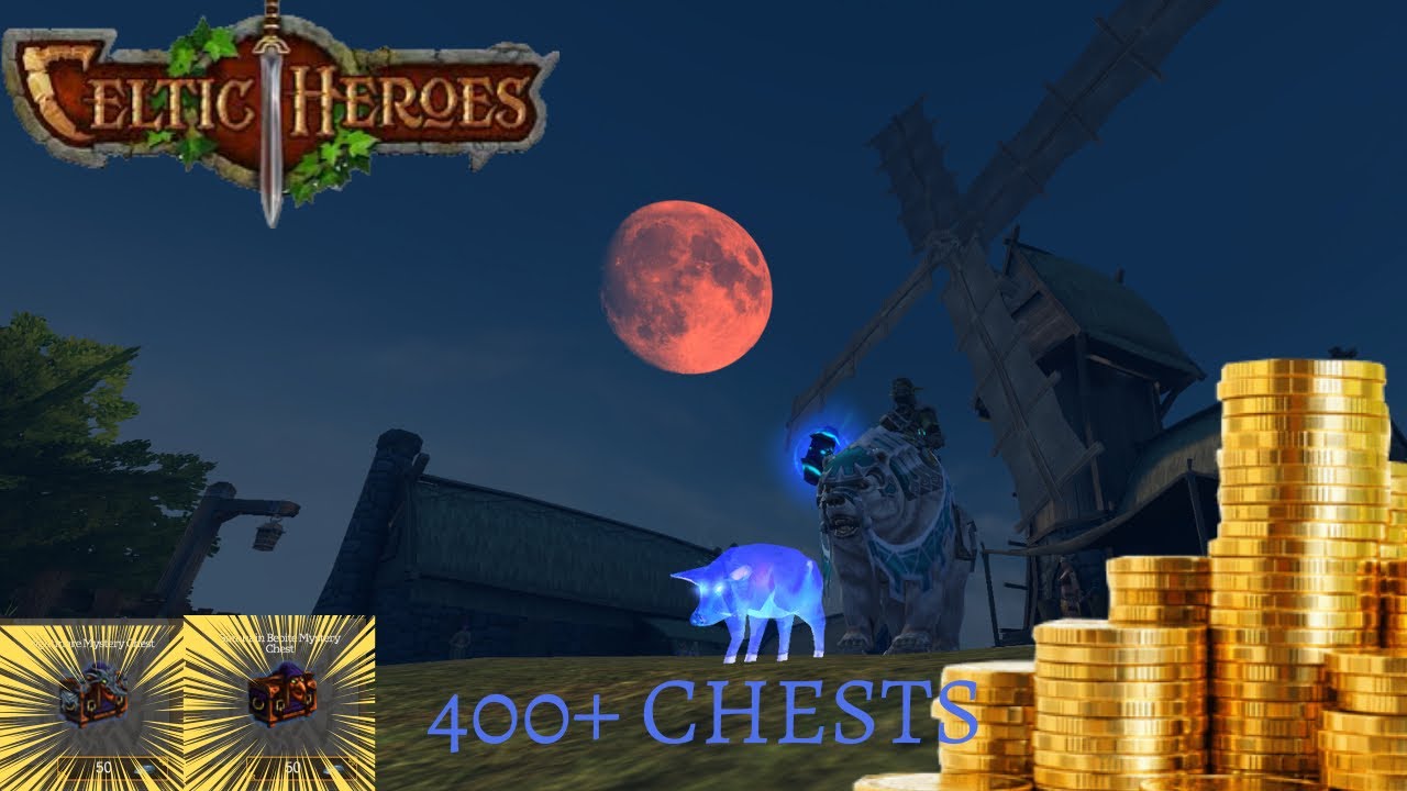 Opening 400 Nightmare + Samhain Beoite Mystery Chests ! - Celtic Heroes - Royaninja - Noyal Rinja