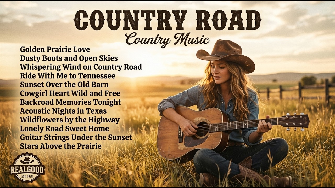 The Best Country Road Acoustic Guitar for Relaxing, Study & Sleep