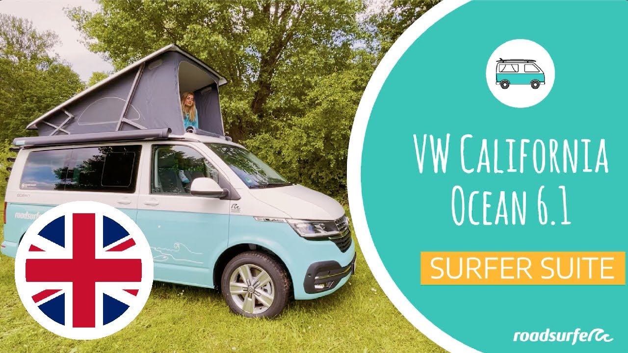 VW T6.1 California Ocean explained - roadsurfer Surfer Suite