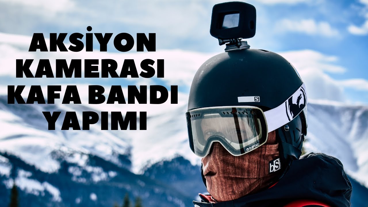 Kafa Lambasından Aksiyon Kamerası Kafa Bandı Yapımı I DIY Head Mount for Action Cam From Headlamp