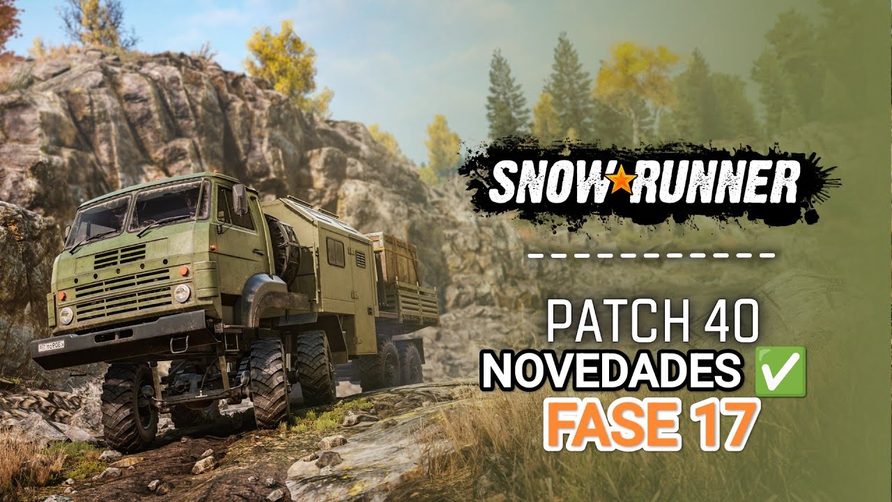 SnowRunner | Bienvenida Fase 17 | Zurdania | Nuevos Camiones y Novedades para Tod@s #ps5 #español 