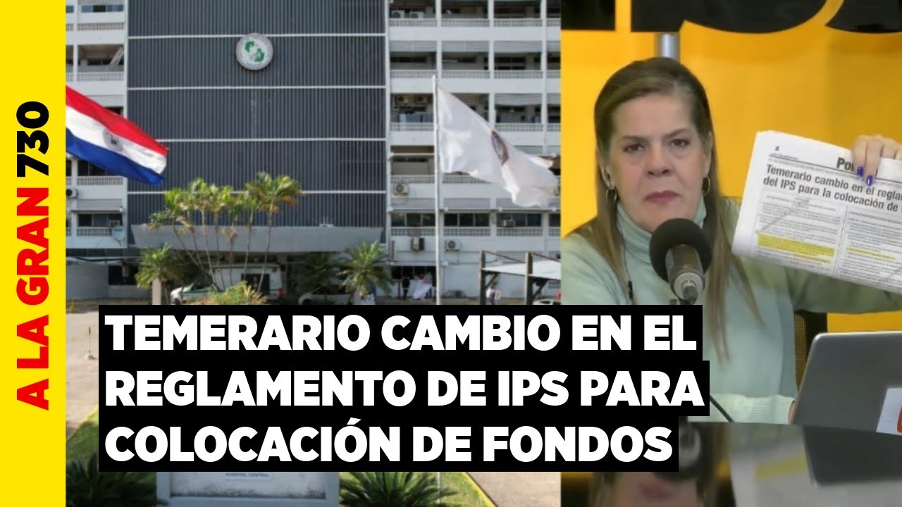 IPS acomodó reglamento a medida de banco amigo