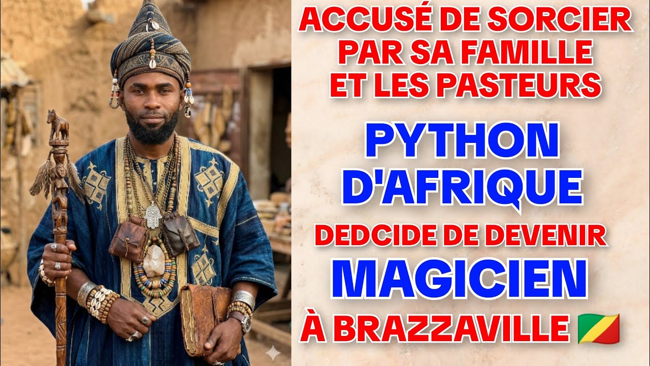De l'enfer de la rue à la Magie : La véritable histoire de Python d'Afrique, le mystérieux congolais
